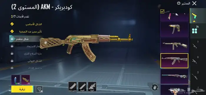 حساب بوبجي لفل 61 19