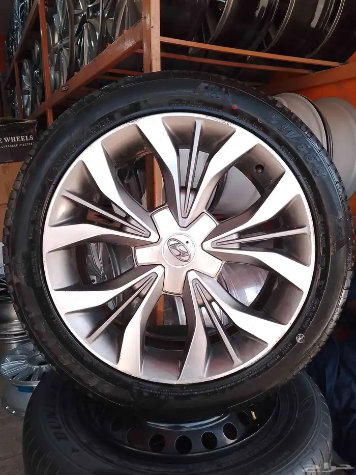 جنوط سوناتا موديل 2017 مقاس18 اصلي وكاله معى الكفرات 2