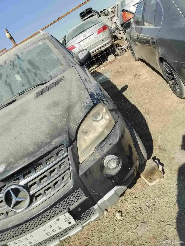مرسيدس ام ال حجم 500 تشليح قطع غيار موديل 2008 5