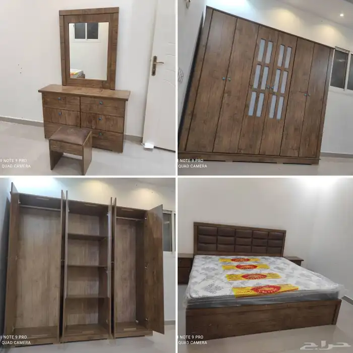 غرف نوم جديده وطنى بمقاسات وألوان مختلفة 16