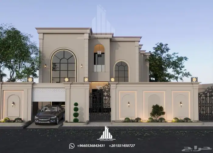 تصميم ديكور داخلي وخارجي واجهات ثري دي 0