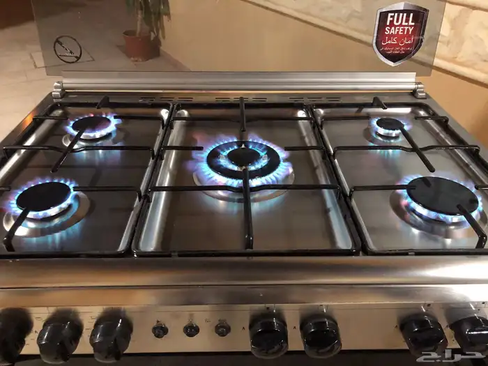 فرن 5 عيون نظيف 0