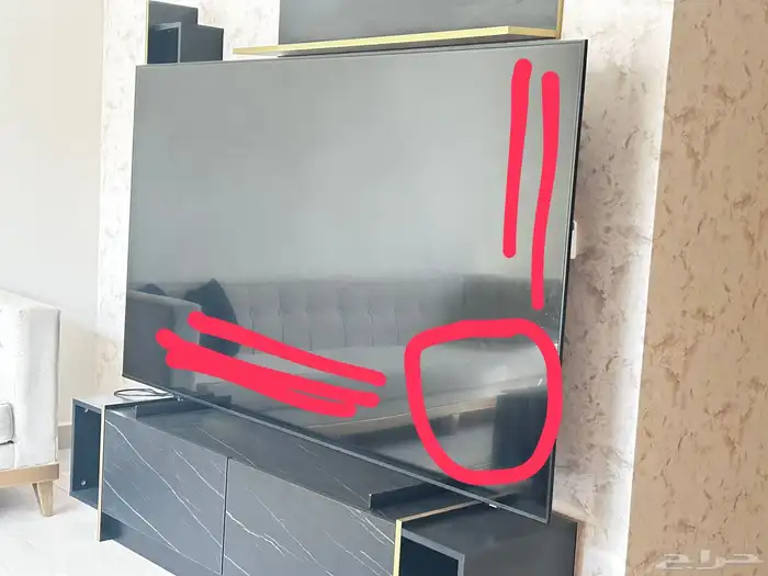 شاشة سامسونج مقاس 85 3