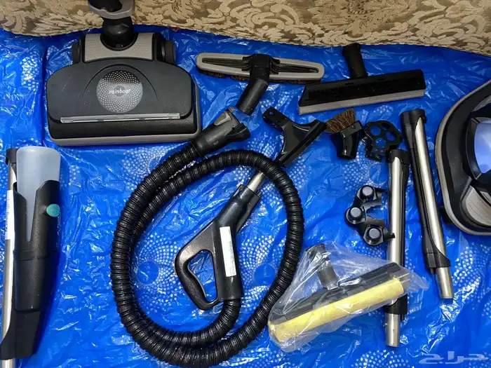 مكنسه رينبو نظيفه معها كامل اغراضها 4