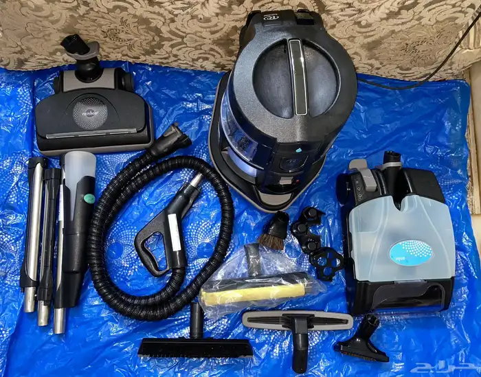 مكنسه رينبو نظيفه معها كامل اغراضها 8