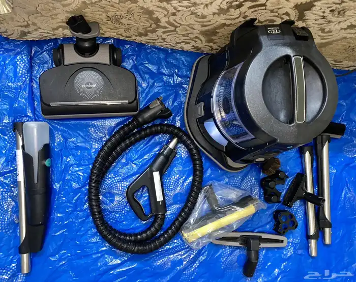 مكنسه رينبو نظيفه معها كامل اغراضها 2