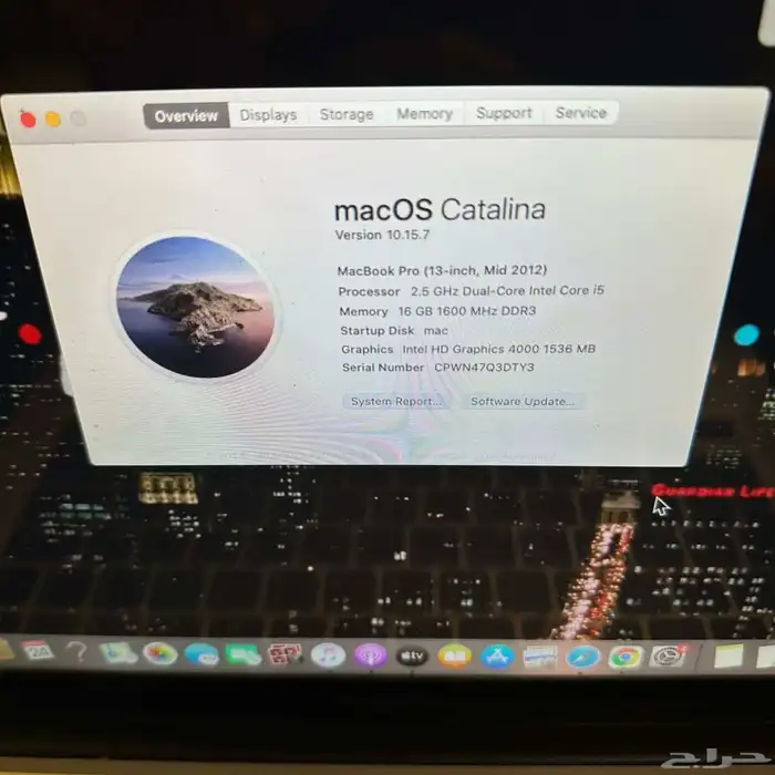 لابتوب ماك بوك جديد 1