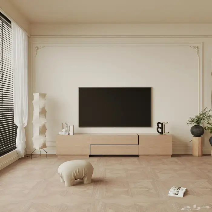 طاولات تلفزيون رفوف جدارية 6