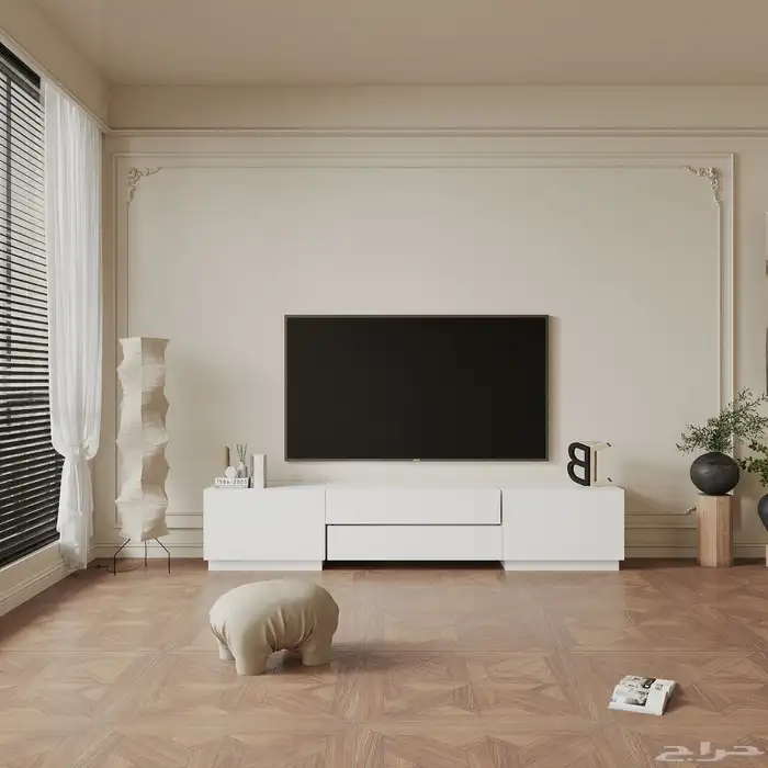 طاولات تلفزيون رفوف جدارية 9