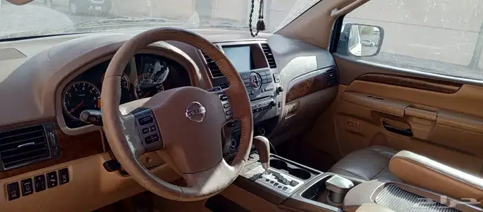 سيارة ارمادا فل كامل موديل 2009 الاستمارة والفحص منتهي 1