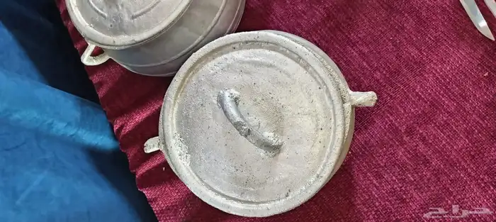 قدور معدن قديمه نظيفة 4