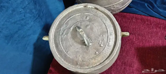 قدور معدن قديمه نظيفة 2
