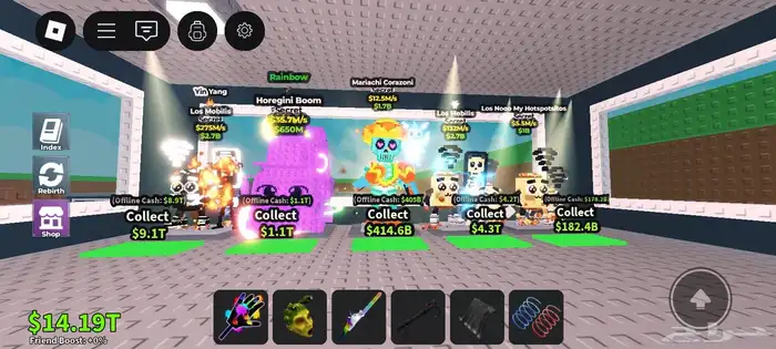 حساب روب ملعوب بلوكس فروت و ماب المزرعه و مابات كثير 6