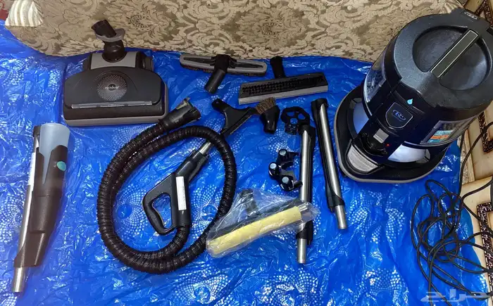 مكنسه رينبو نظيفه معها كامل اغراضها 3