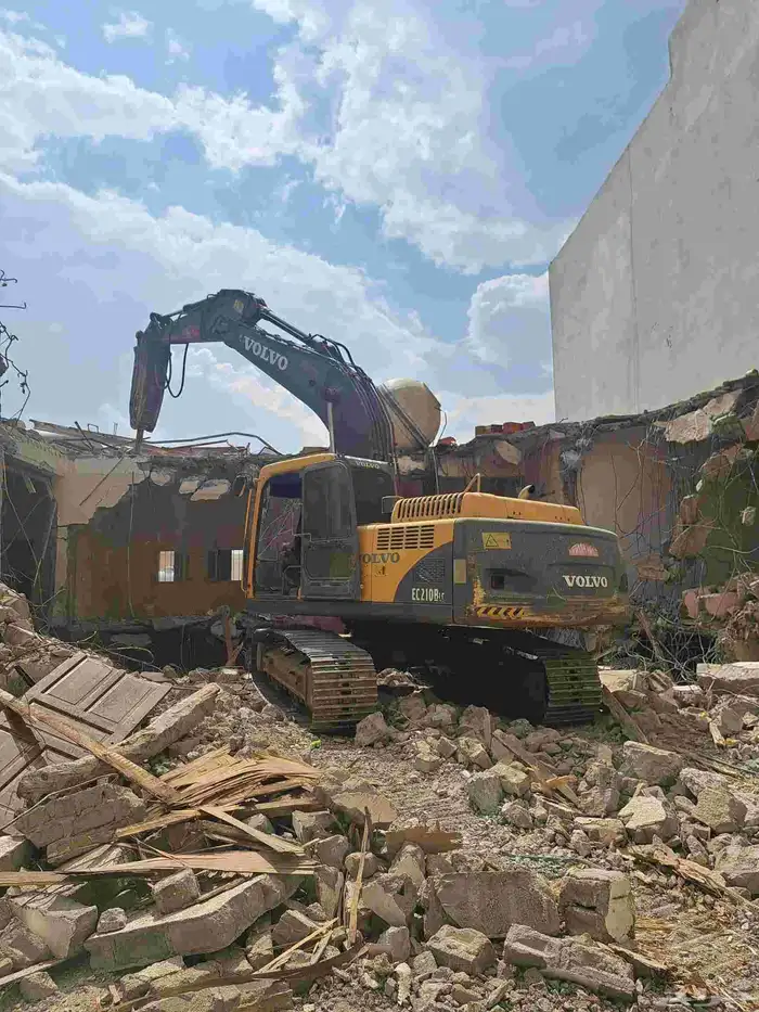 هدم وازالة المباني 7