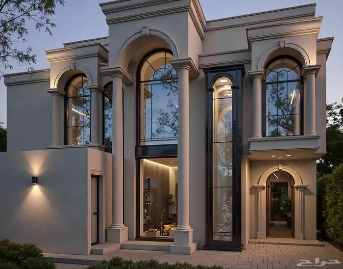 تصمم واجهات فلل عماير تصميم معماري 7