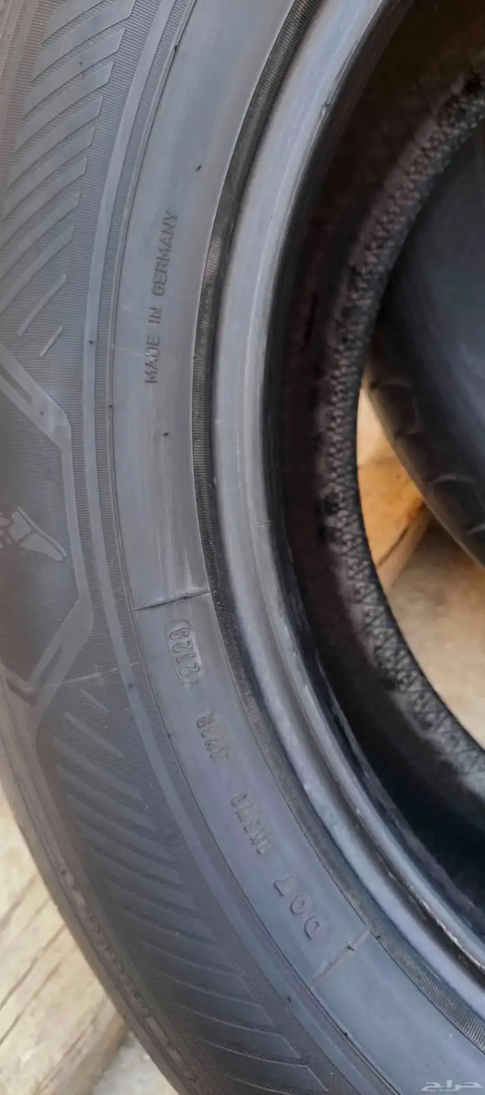 كفرات جودير شبه الجديدة مقاس 275 60 20 تاريخ 2023 8
