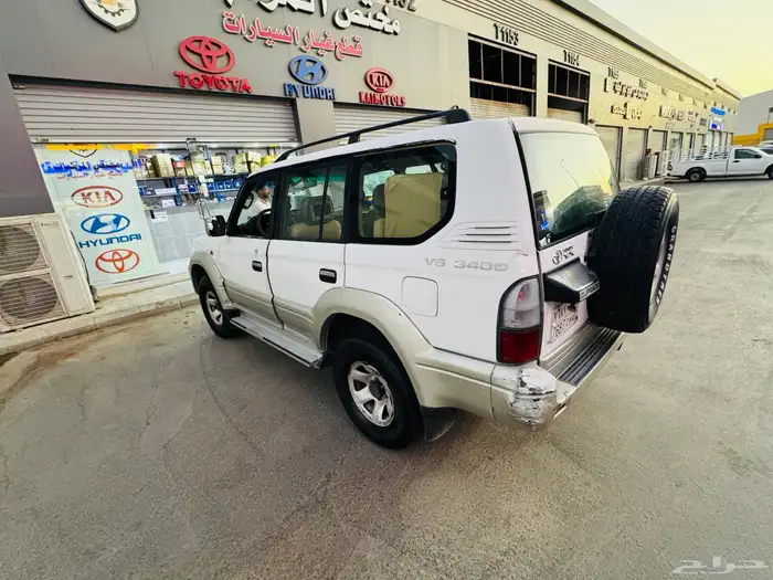 برادو موديل 2000 قير عادي 6 سرندل دبل مالك اول بدي بلد 13