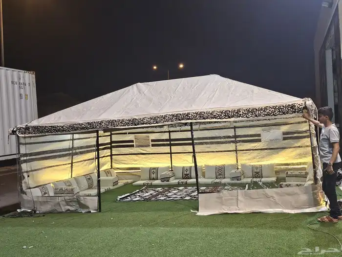 خيام ومظلات متنوعة   الدفع الميسر متاح عبر تابي وتمارا 7