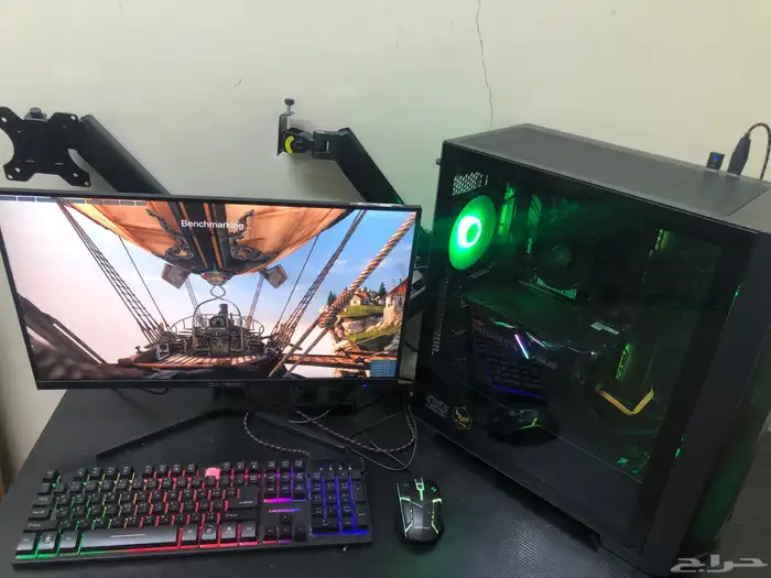 gaming set up complete 1