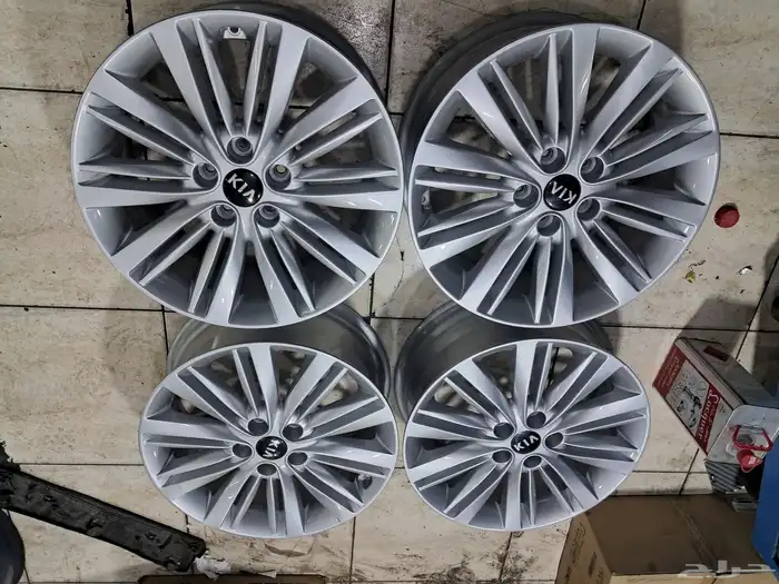 طقم جنوط كياء كدنزا اصلي وكاله مقاس 18 0