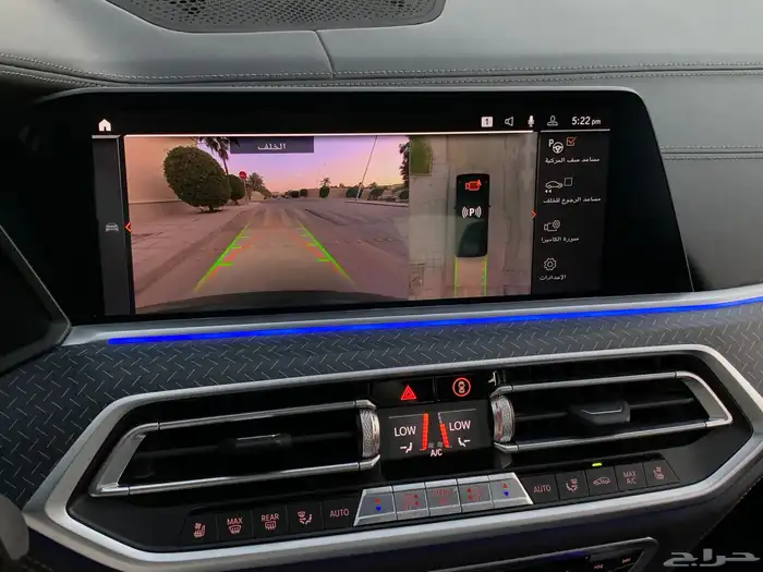 BMW X6 50i V8 2022 على الضمان 39