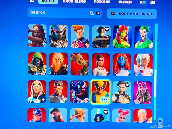 حساب فورت نايت ( نادر ) 3