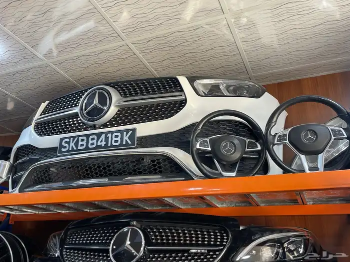 قطع غيار مستورد مرسيدس بجميع فئاتها مع الضمان 6