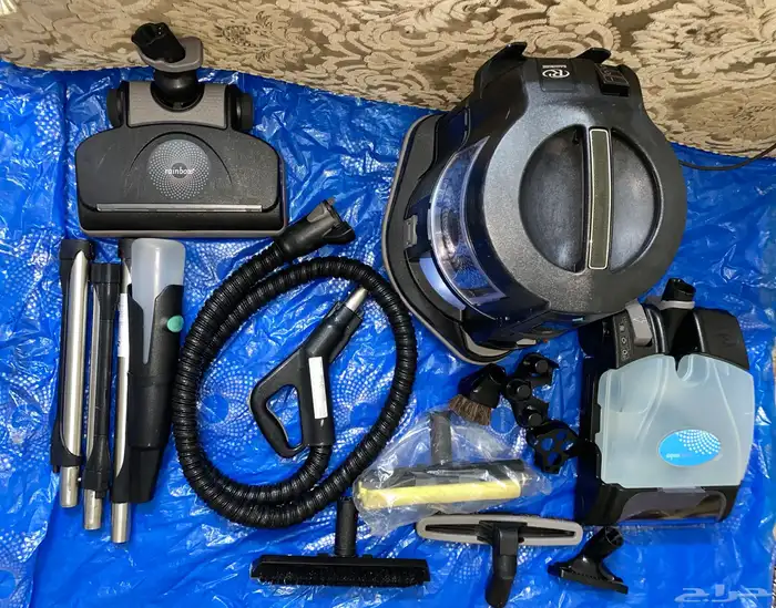 مكنسه رينبو نظيفه معها كامل اغراضها 21