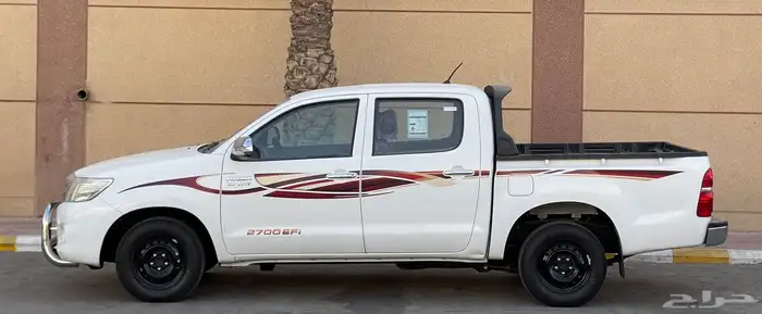 تويوتا- هايلوكس-2015-GLX-غمارتين- قير عادي- بنزين- بدون دبل 7