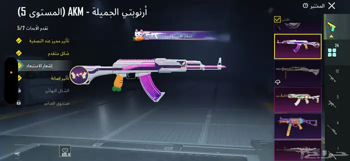 حساب ببجي 8