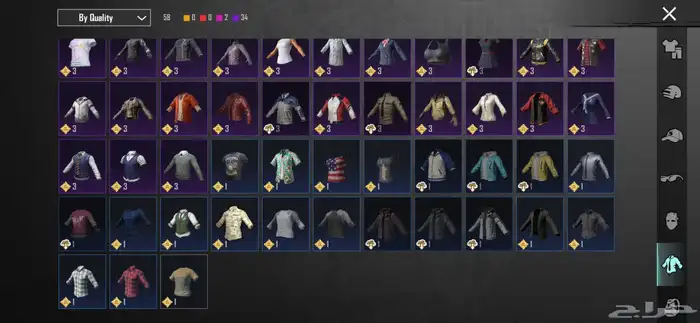 حساب ببجي 64 7