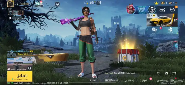 حساب ببجي للبيع 5