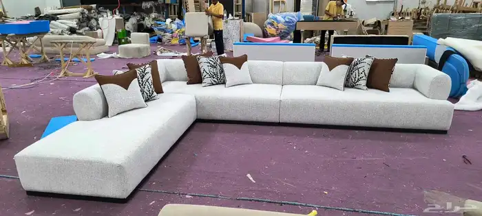 كنب فاخر بأسعار منافسة   تصميم جاهز ومتفصل حسب الطلب 2