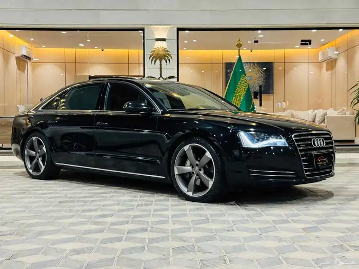 اودي 2013 A8L فل كامل V6 كواترو نظيف جدا 1
