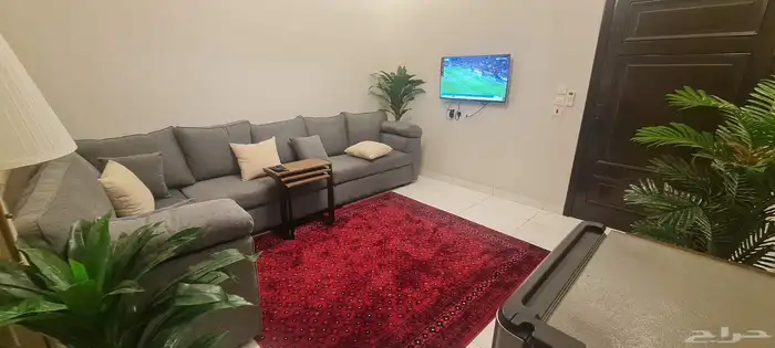 شقة مفروشة حي الواحة للايجار الشهري 2500 تشمل كهرباء والماء 3