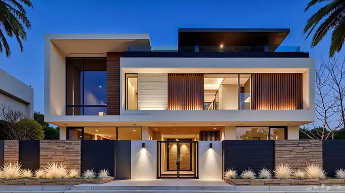 تصمم واجهات فلل عماير تصميم معماري 0