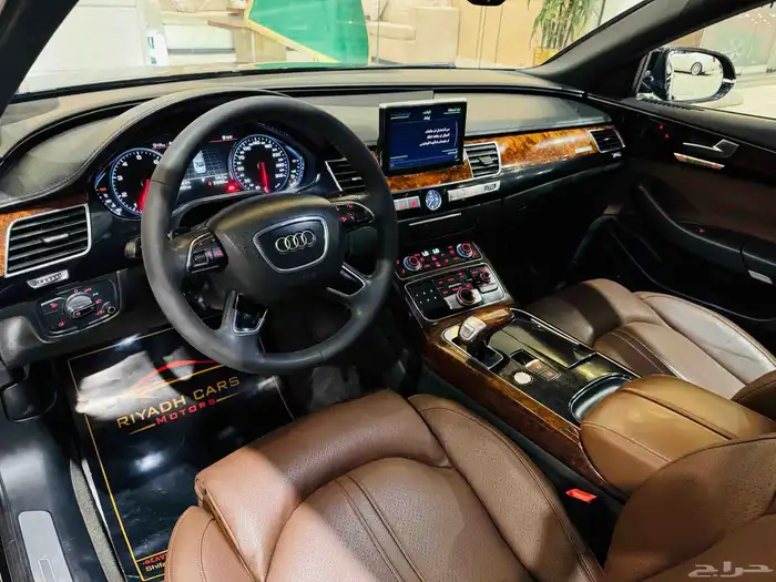 اودي 2013 A8L فل كامل V6 كواترو نظيف جدا 17