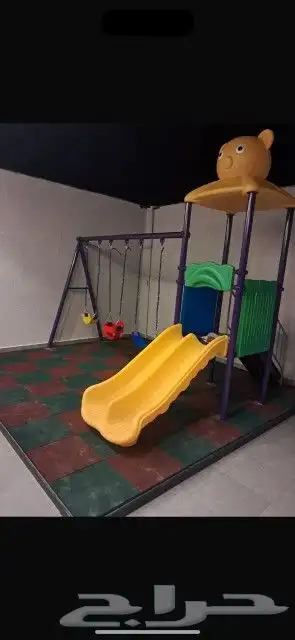 مراجيح زحاليق ثلاثية وثنائية متعددة المقاسات وألعاب متعددة 19