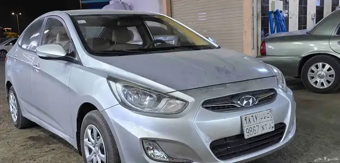 اكسنت 2015 وكاله بالكامل من الخارج 1