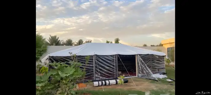 خيمة شعر ابيض بيت شعر تركي 11 في 6 بكج 8