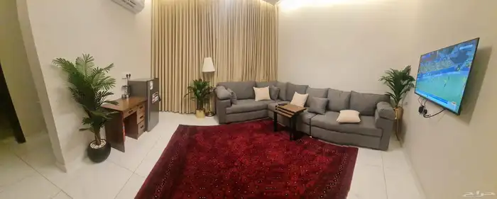 شقة مفروشة حي الواحة للايجار الشهري 2500 تشمل كهرباء والماء 5