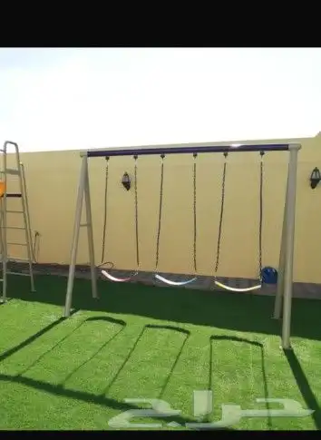 مراجيح زحاليق ثلاثية وثنائية متعددة المقاسات وألعاب متعددة 2