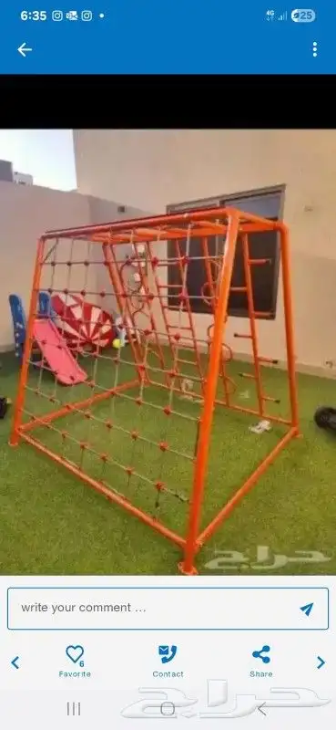 مراجيح زحاليق ثلاثية وثنائية متعددة المقاسات وألعاب متعددة 38