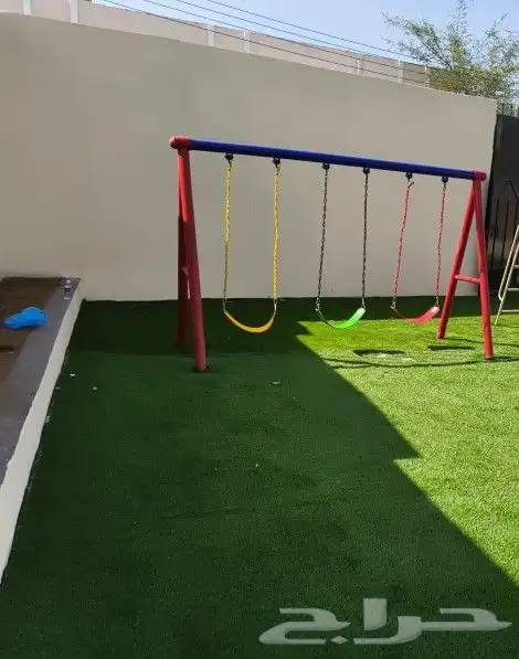 مراجيح زحاليق ثلاثية وثنائية متعددة المقاسات وألعاب متعددة 28