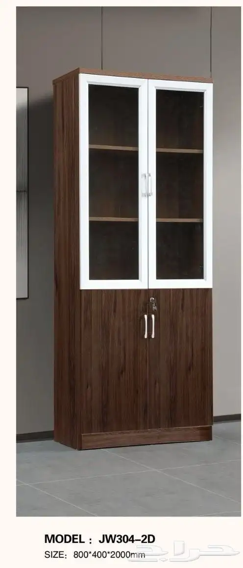 طقم مكتب دولاب طقم بارتيشن وركستيشن كاؤنتر استقبال  راسي 8