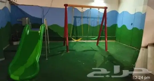 مراجيح زحاليق ثلاثية وثنائية متعددة المقاسات وألعاب متعددة 7