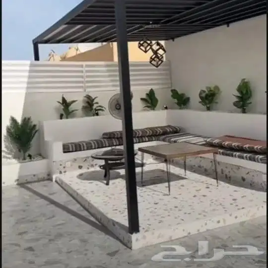 تنسيق حدائق القصيم ثيل طبيعي وصناعي 9