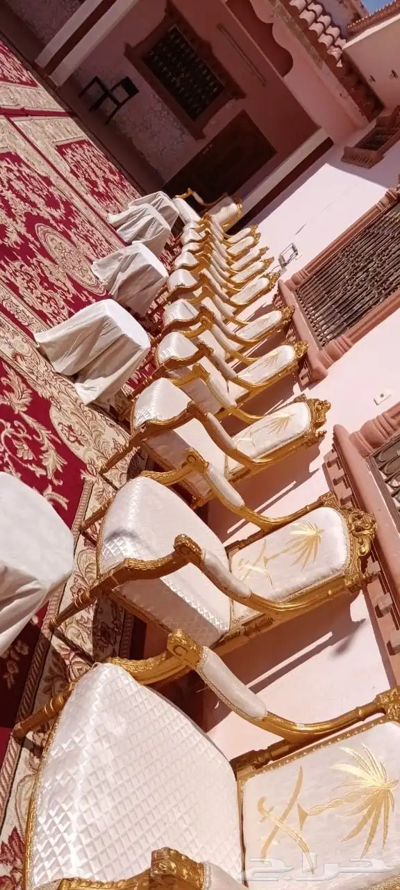 كراسي كنب فرشات عقود زواجات ركن ضيافه صبابين بيوت شعر ابيض ا 3
