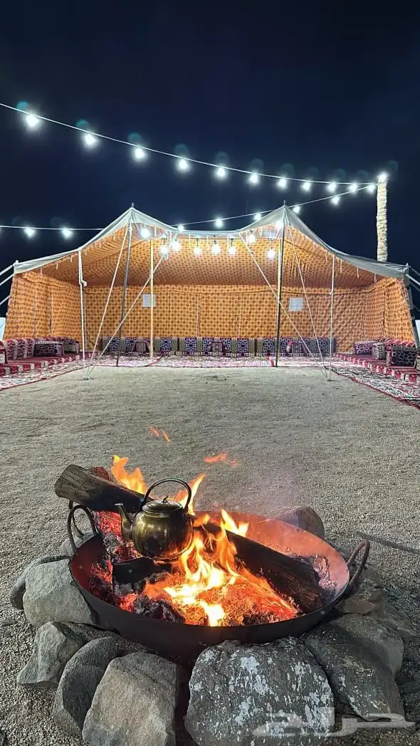 مخيم بجده للايجار قسمين رجال و سيدات 1